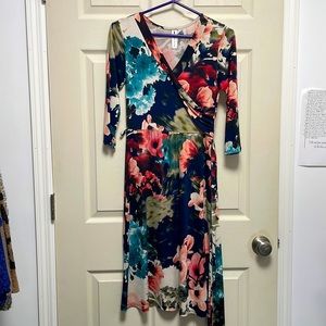 Floral Dress with belt